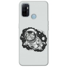 TPU чехол Demsky Кіт космонавт для Oppo A53 / A32 / A33