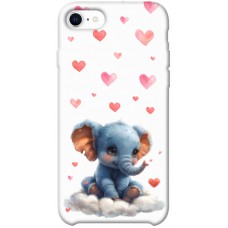 TPU чохол Demsky Animals love 7 для Apple iPhone SE (2020)