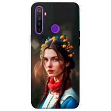 TPU чехол Demsky Lady style 1 для Realme 5