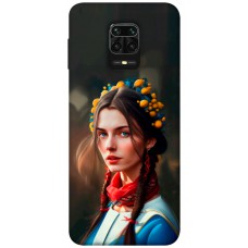 TPU чехол Demsky Lady style 1 для Xiaomi Redmi Note 9s / Note 9 Pro / Note 9 Pro Max