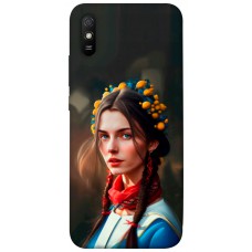 TPU чохол Demsky Lady style 1 для Xiaomi Redmi 9A