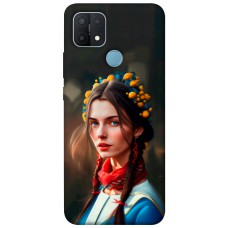 TPU чехол Demsky Lady style 1 для Oppo A15s / A15