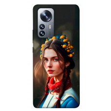 TPU чехол Demsky Lady style 1 для Xiaomi 12 / 12X