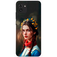 TPU чехол Demsky Lady style 1 для Samsung Galaxy A03