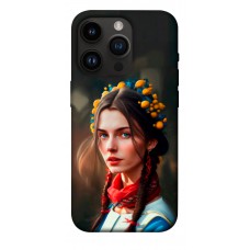 TPU чехол Demsky Lady style 1 для Apple iPhone 14 Pro (6.1")