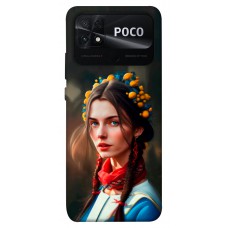 TPU чехол Demsky Lady style 1 для Xiaomi Poco C40