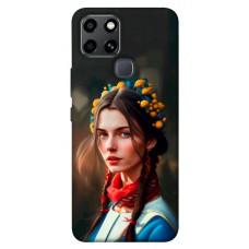 TPU чехол Demsky Lady style 1 для Infinix Smart 6