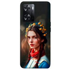 TPU чехол Demsky Lady style 1 для Oppo A57s