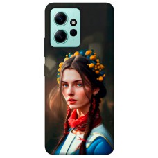 TPU чехол Demsky Lady style 1 для Xiaomi Redmi Note 12 4G