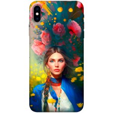 TPU чохол Demsky Lady style 2 для Apple iPhone X (5.8")