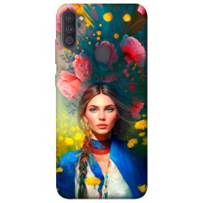 TPU чехол Demsky Lady style 2 для Samsung Galaxy A11