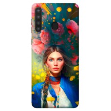 TPU чохол Demsky Lady style 2 для Samsung Galaxy A21