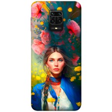 TPU чехол Demsky Lady style 2 для Xiaomi Redmi Note 9s / Note 9 Pro / Note 9 Pro Max