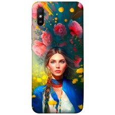 TPU чохол Demsky Lady style 2 для Xiaomi Redmi 9A