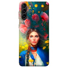 TPU чехол Demsky Lady style 2 для Samsung Galaxy S21+