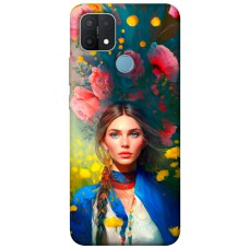 TPU чехол Demsky Lady style 2 для Oppo A15s / A15