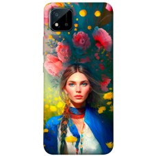 TPU чехол Demsky Lady style 2 для Realme C11 (2021)