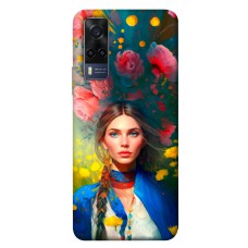 TPU чехол Demsky Lady style 2 для Vivo Y53s