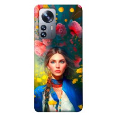 TPU чехол Demsky Lady style 2 для Xiaomi 12 / 12X