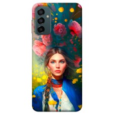 TPU чехол Demsky Lady style 2 для Samsung Galaxy M13 4G