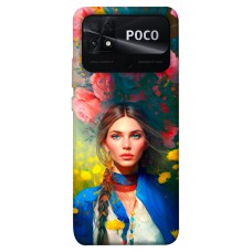 TPU чехол Demsky Lady style 2 для Xiaomi Poco C40