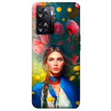 TPU чехол Demsky Lady style 2 для Oppo A57s