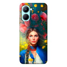 TPU чохол Demsky Lady style 2 для Realme C33