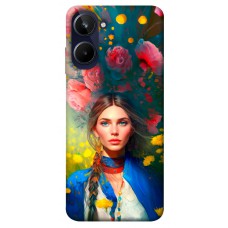 TPU чехол Demsky Lady style 2 для Realme 10 4G