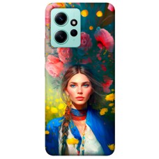 TPU чехол Demsky Lady style 2 для Xiaomi Redmi Note 12 4G