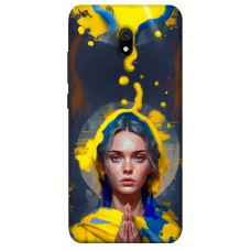 TPU чехол Demsky Lady style 3 для Xiaomi Redmi 8a