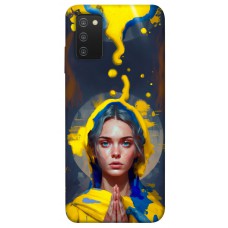 TPU чехол Demsky Lady style 3 для Samsung Galaxy A03s