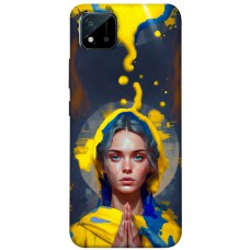 TPU чехол Demsky Lady style 3 для Realme C11 (2021)