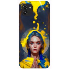 TPU чехол Demsky Lady style 3 для Samsung Galaxy A03