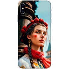 TPU чохол Demsky Lady style 4 для Apple iPhone X (5.8")