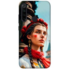 TPU чохол Demsky Lady style 4 для Xiaomi Redmi Note 8