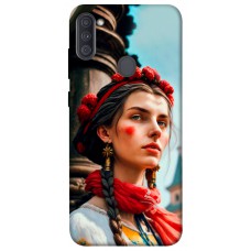 TPU чехол Demsky Lady style 4 для Samsung Galaxy A11