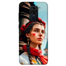 TPU чехол Demsky Lady style 4 для Xiaomi Redmi Note 9 / Redmi 10X