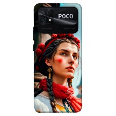 TPU чехол Demsky Lady style 4 для Xiaomi Poco C40