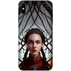 TPU чохол Demsky Lady style 5 для Apple iPhone X (5.8")