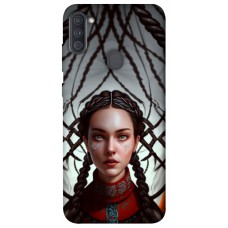 TPU чехол Demsky Lady style 5 для Samsung Galaxy A11