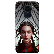 TPU чехол Demsky Lady style 5 для Xiaomi Redmi Note 9 / Redmi 10X