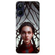 TPU чехол Demsky Lady style 5 для Realme 10 4G