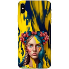 TPU чохол Demsky Lady style 6 для Apple iPhone X (5.8")