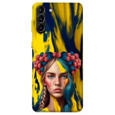 TPU чехол Demsky Lady style 6 для Samsung Galaxy S21+