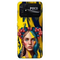 TPU чехол Demsky Lady style 6 для Xiaomi Poco C40