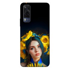 TPU чехол Demsky Lady style 7 для Vivo Y53s