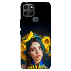 TPU чехол Demsky Lady style 7 для Infinix Smart 6