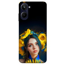 TPU чехол Demsky Lady style 7 для Realme 10 4G