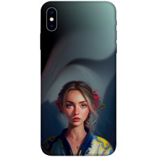 TPU чохол Demsky Lady style 8 для Apple iPhone X (5.8")