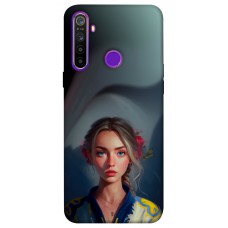 TPU чехол Demsky Lady style 8 для Realme 5